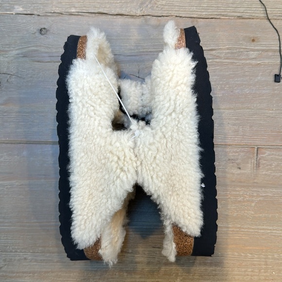 BIRKENSTOCK Papillio Arizona Big Buckle Shearling Teddy Sandals - Picture 7 of 8